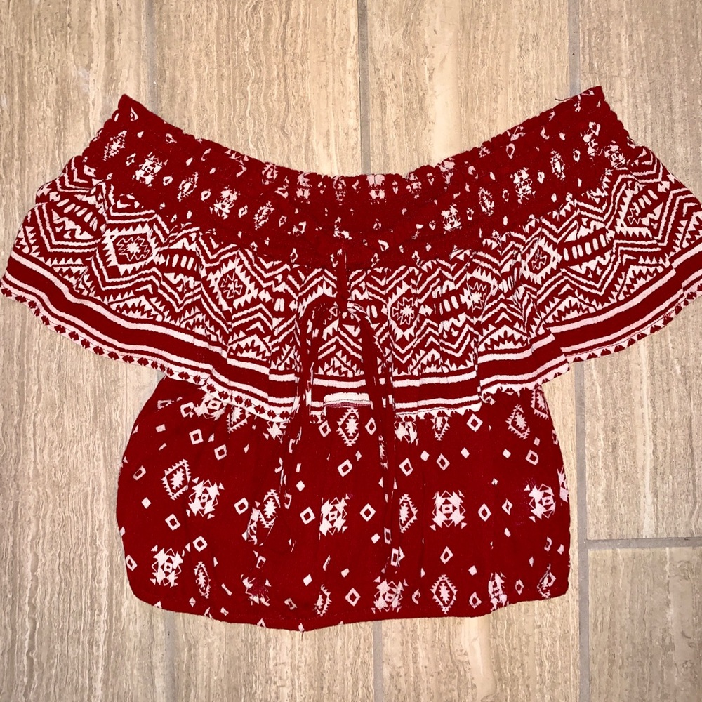 Off the shoulder  blouse